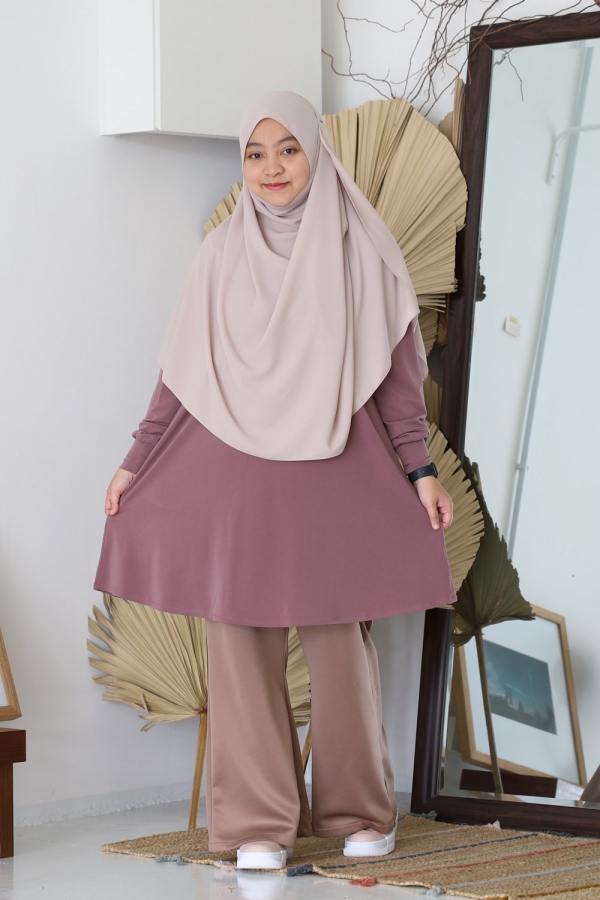 Luna Blouse - Mauve